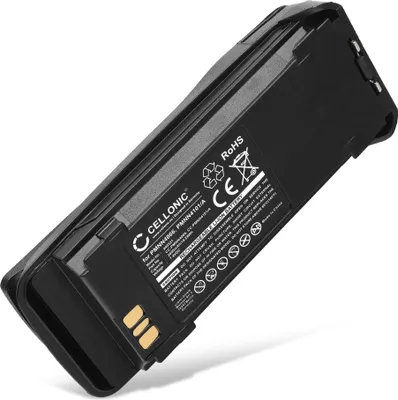 Produktbild von CELLONIC 1x Akku für Funkgerät Kompatibel mit Motorola DP3400, DR3000, DP3600, PMNN4066 - (2600mAh, 7.4V)