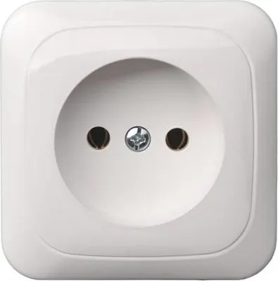 Image de Prise de courant blanc PKL 10-010 LIREGUS
