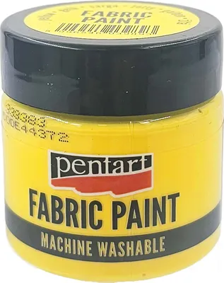 Obrázok produktu pre Farba na textil - Pentart - žltá 50ml