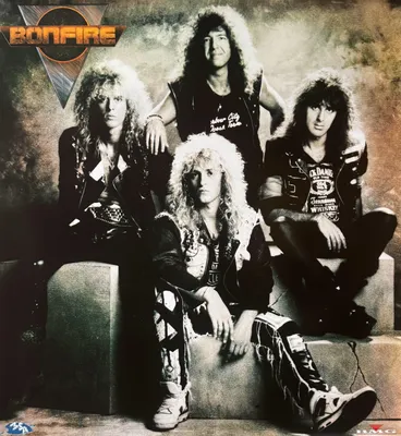 Obrázek produktu pro Bonfire - Hard On Me - 1989 - Plakát - 64x70 cm
