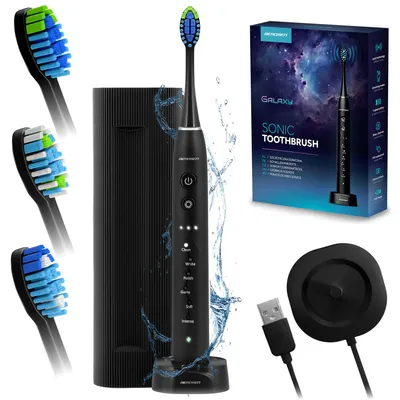 Produktbild von Berdsen Galaxy Schallzahnbürste Schwarz