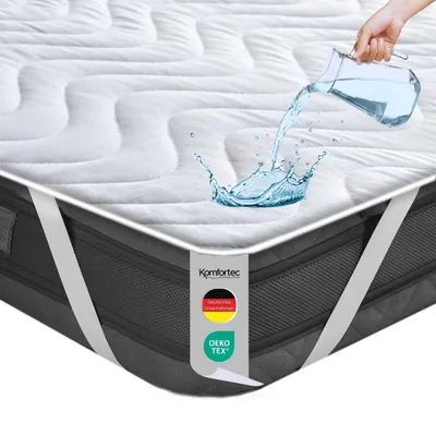 Produktbild von Komfortec Wasserdichter Matratzenschoner 140x200cm | Anti-Milben, Atmungsaktiv,