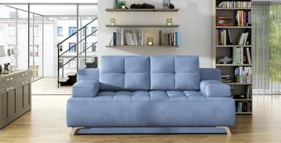 Productafbeelding van Bank, slaapbank, design, 3-zitsbank met bedfunctie + opbergruimte