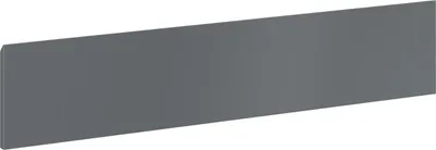 Produktbild von Mexen Orio Front für den Korpus des Badezimmerschranks 100 x 20 cm, grafit matt - 91A10-1000-235-1-66
