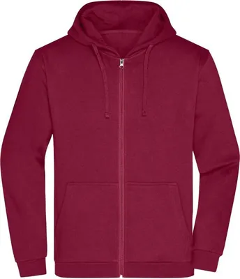 Produktbild von Klassische Sweatjacke mit Kapuze wine, Gr. XL