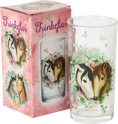 Produktbild von TapirElla Trinkglas Pferde