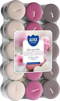 Zdjęcie produktu dla Podgrzewacze zapachowe BISPOL Aura 4H OGRÓD SPA 30szt.