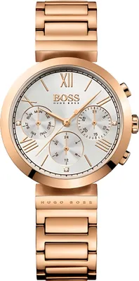 Produktbild von Hugo Boss Damenuhr Edelstahl roségold