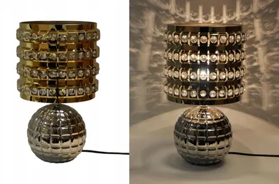 Produktbild von Bettina Stehleuchte Schreibtischlampe Nachttischlampe Metall Lampenschirm