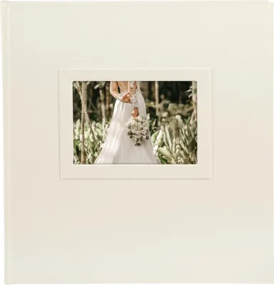 Produktbild von Goldbuch Hochzeitsalbum „Herzklopfen“, weiß, 30 x 31 cm