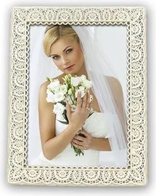 Produktbild von Zep Bilderrahmen für Fotos im Format 13x18 cm mit elegantem Spitzen-Design