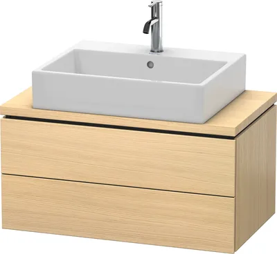 Produktbild von Konsolenunterschrank L-CUBE 400x820x477mm mediterrane eiche mediterrane eiche
