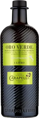Produktbild von 6x Carapelli Oro Verde 100% italienisches natives Olivenöl extra, 1L + Italian Gourmet Polpa 400g