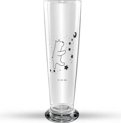Produktbild von Mr. & Mrs. Panda Weißbierglas Bär Träume - Transparent - Geschenk, Weizen Glas, Bier, Traumdeutung, Mr Mrs Weizenglas, Bierglas, Träumen, Traum, Weizenbier, Teddy