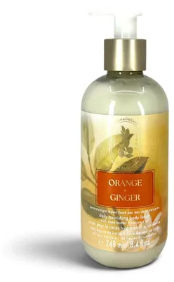 Image de Lotion pour le corps Aromathérapie Bath & Body Works, senteur ORANGE GINGER, 192 ml