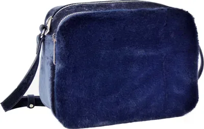 Produktbild von Lancaster Velvet Umhängetasche Dunkelblau