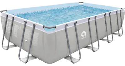 Produktbild von Avenli Frame Plus Stahlrahmenpool Rechteckig 549x305x122 cm Grau, Aufstellpool ohne Zubehör