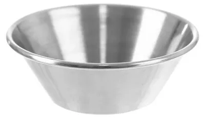 Obrázek produktu pro Ocelové misky – misky na omáčky – průměr 6,5 cm – objem 40 ml – LFGB