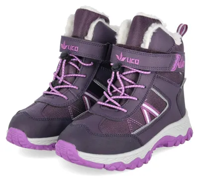 Produktbild von Lico Mädchen Winterboots LIETO VS Lila Textil & Synthetik Größe: 41