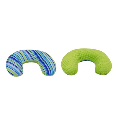 Image de Coussin d'allaitement C bande de couleur 2 vert
