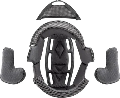 Image de Intérieur de casque noir ACERBIS pour casque DERWEL Taille S