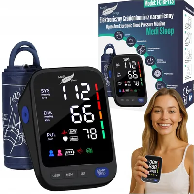 Zdjęcie produktu dla Ciśnieniomierz Naramienny Elektroniczny Medi Sleep Fc-Bp113 Dla Dorosłych