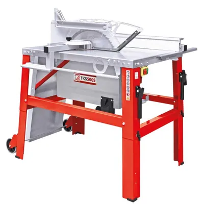 Image de Holzmann TKS500S_400V, 2800 RPM, 15 cm, 31 cm, 110 dB, Freestanding, Rouge, Acier inoxydable