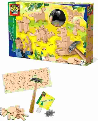 Obrázok produktu pre Stolárska stavebnica - Dinosaury