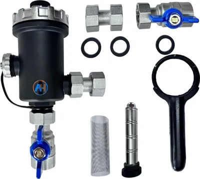 Produktbild von AQUA HEATING Schlammabscheider Magnetisch Magnetabscheider Magnetfilter 3/4" DN20 Starker Magnet Heizung H20034