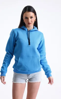 Produktbild von Sweatanzug mit Kapuzze Hoodie Royyen 483 Damen – BLAU / M