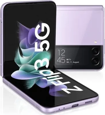 Produktbild von Galaxy Z Flip3 5G Phantom Lavender 128GB Smartphone