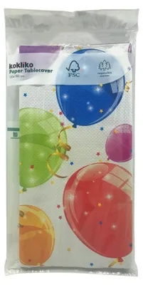 Obrázok produktu pre Obrus Sparkling Balloons papier 120x180cm
