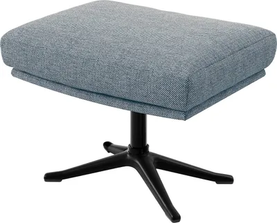 Produktbild von home24 Hocker mit Kreuzfuß