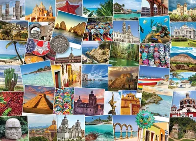 Produktbild von EUROGRAPHICS Weltreisender Puzzle - Mexiko 1000 Teile
