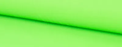 Produktbild von Bekleidungsstoff Meterware Polyester wasserabweisend reflektierend uni neon grün 140cm
