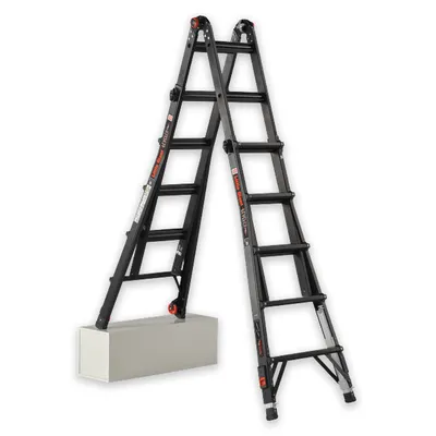 Produktbild von Altrex Vielzweckleiter Little Giant Black Pro Leveler 4x4 Sprossen