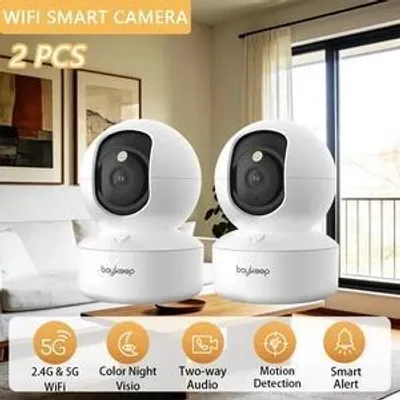 Obrázek produktu pro Bezpečnostní kamera, rozlišení 3 MP, automatické sledování, 2 ks