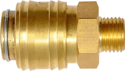 Produktbild von Messing-Schnellkupplung mit Außengewinde G1/4