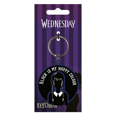 Obrázek produktu pro Klíčenka gumová Wednesday