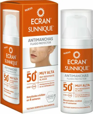 Produktbild von Ecran Sunnique Antimanchas Fluido Protector Spf50+ 50ml