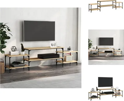 Immagine prodotto di mobile TV vidaXL rovere Sonoma 197x35x52 cm materiale a base di legno - mobili TV