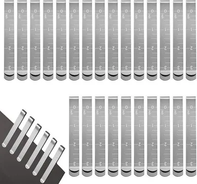 Productafbeelding van Gesmede stalen zoomklemmen - 25 stuks - Antiroest - Klemmechanisme - Geschikt voor het naaien - 7,5 cm breed