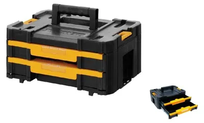 Produktbild von Dewalt - Werkzeugkasten AW3609 (314 mm x 176 mm x 440 mm) (Schwarz/Gelb)