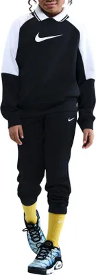 Produktbild von Nike Dri-FIT Poly Knit Crew Trainingsanzug Kinder