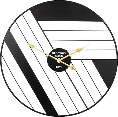 Zdjęcie produktu dla Casablanca Wanduhr, rund, "Stripes", Metall, schwarz, , L. 2,5 cm, D. 63 cm 69707