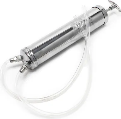 Produktbild von Ölabsaugpumpe 500ml mit 50cm Schlauch Handpumpe Saugpumpe Absaugpumpe Umfüllpumpe