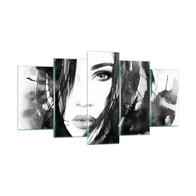 Produktbild von Bilder auf glas - Schmuck Dame Kleid Eleganz - 160x85cm - Glasbilder - Wandbilder - Kunstdruck - zum Aufhängen bereit - Wanddekoration aus Glas - Glas Bilder - Wandbild auf Glas - GEA160x85-3097