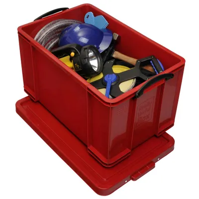 Produktbild von Really Useful Box Aufbewahrungsbox 84,0 l rot 71,0 x 44,0 x 38,0 cm