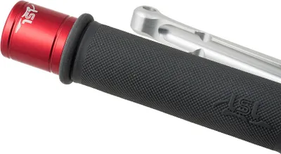 Produktbild von Lenkergewichte LSL Aluminium Logo Ø 14mm & 18mm rot
