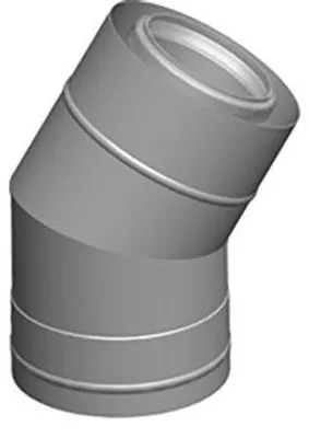 Zdjęcie produktu dla Kolanko fasadowe Wolf DN80/125-30° 2651762